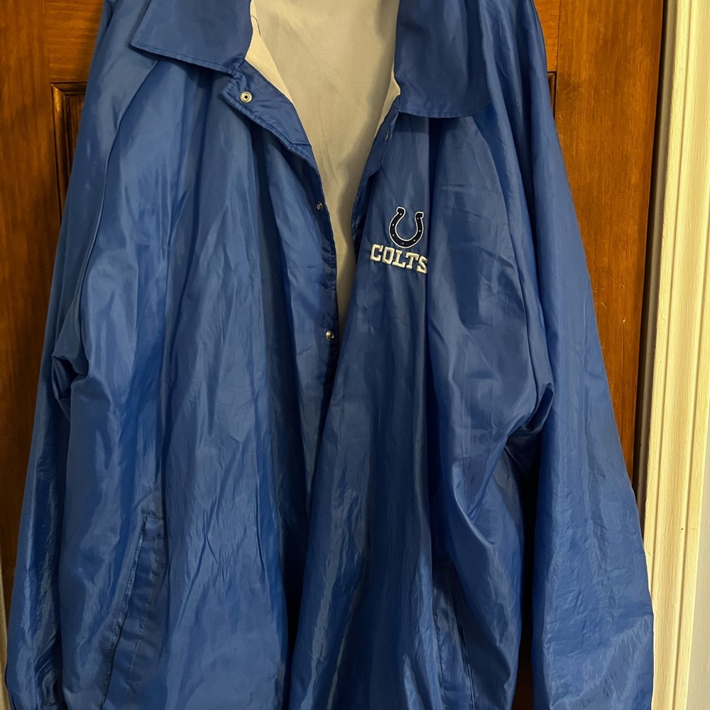 Dunbrooke Royal Blue Colts Windbreaker Jacket
